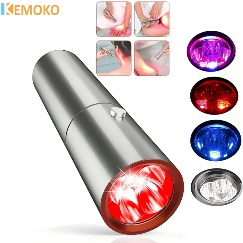 Acne Light Therapy Pen - Mavi Kırmızı Işık Terapi Cihazı 3