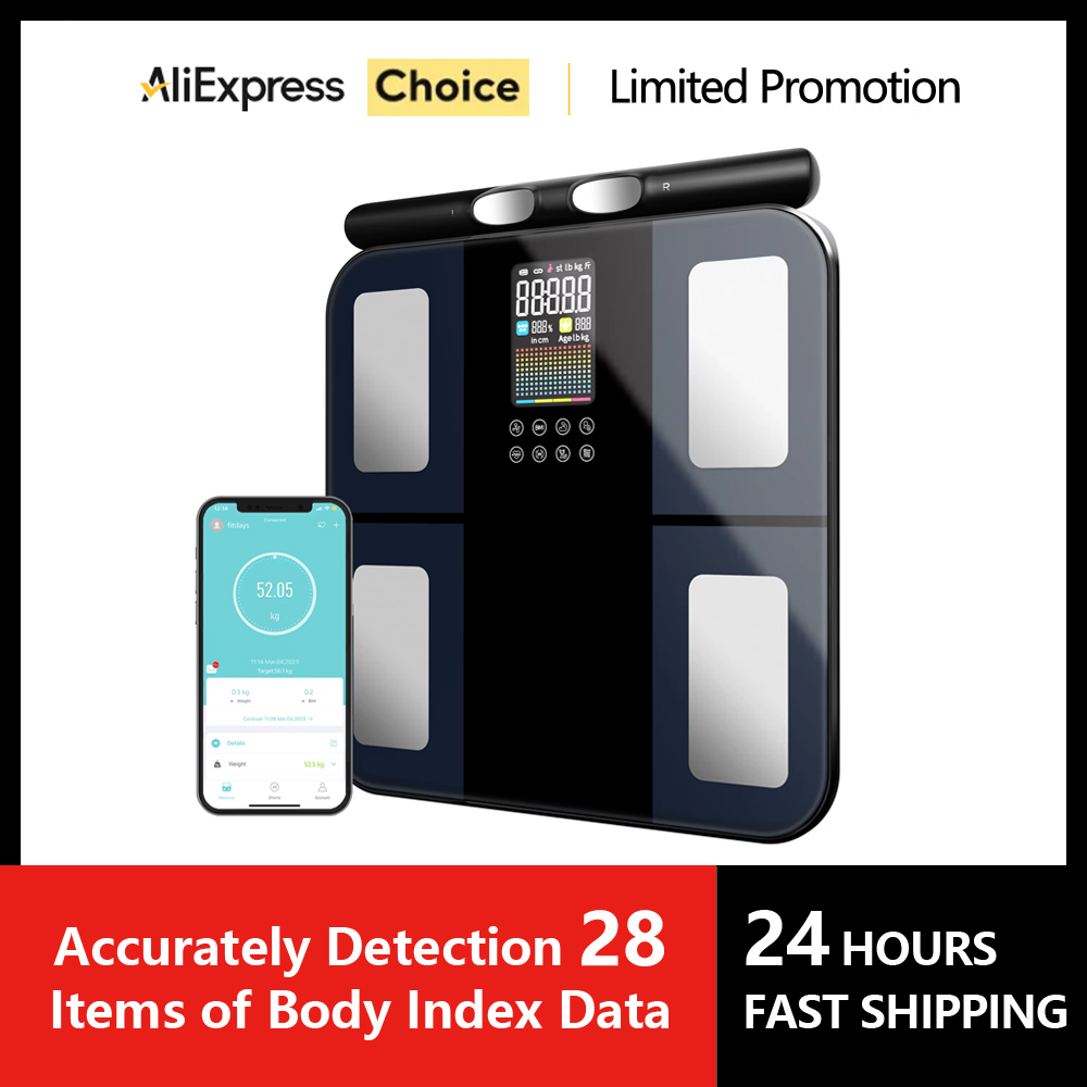 Digital Body Weight Scale - Akıllı Dijital Vücut Kompozisyon Ölçeği Biyoempedans