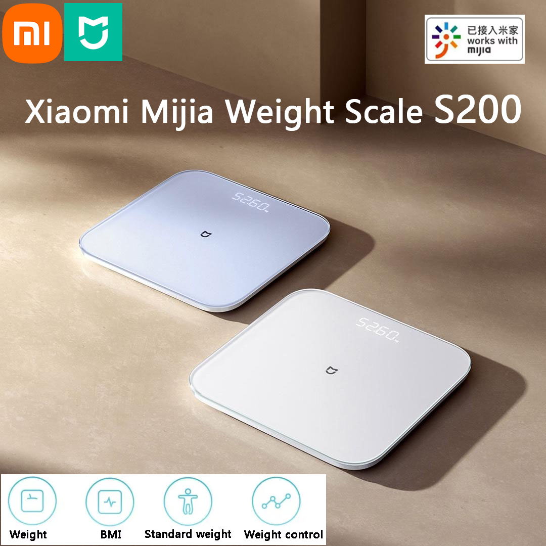 Digital Body Weight Scale - Xiaomi Mijia tartı S200 Bluetooth 5.4