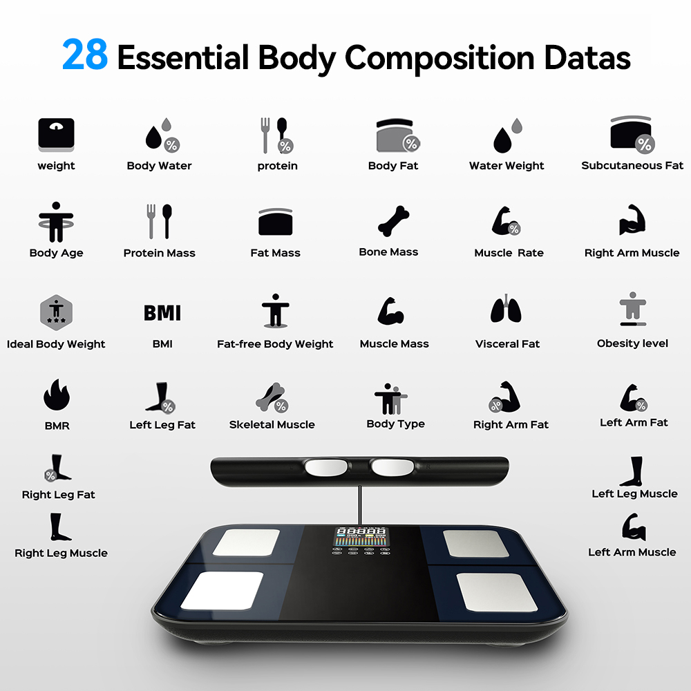Akıllı Dijital Vücut Kompozisy - Digital Body Weight Scale incelemesi ve fiyatı