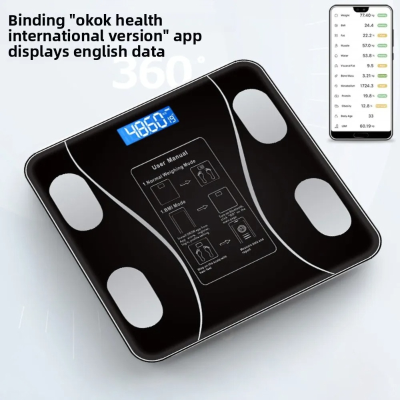 26X26cm Şarj Edilebilir Model  - Digital Body Weight Scale incelemesi ve fiyatı